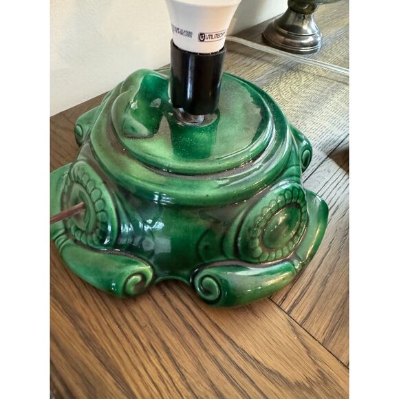 Stunning vintage ceramic table top Christmas tree rare bird bulbs must see - Picture 10 of 10